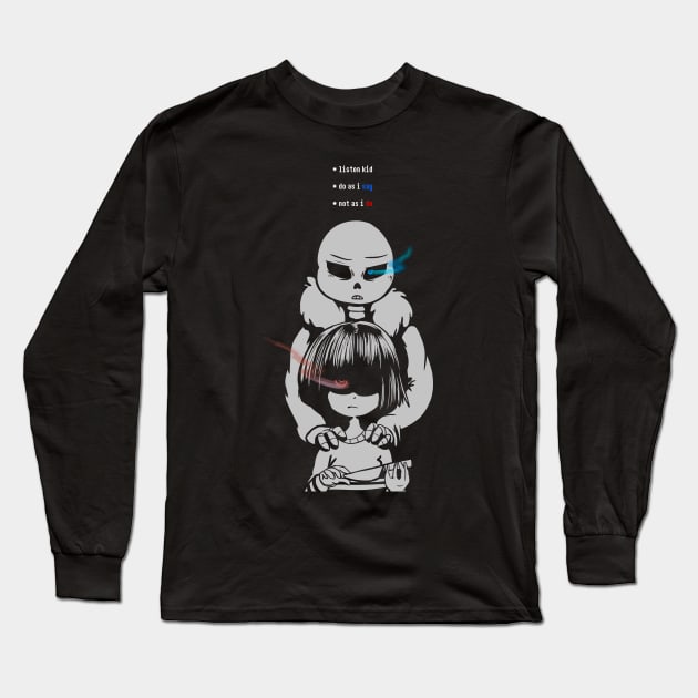 Undertale Long Sleeve T-Shirt by lettali